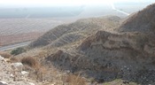 A shot of the Jezreel Valley from the top of Mt. Megiddo. Looks dangerous, doesn't it?