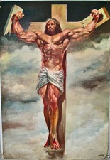 The manliest Jesus ever? Probably...