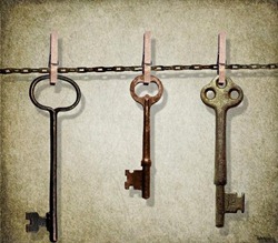 It's the key... to unlocking leadership... get it?