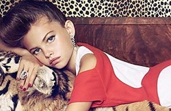 This model is only 10. Why present kids as though they're adults?
